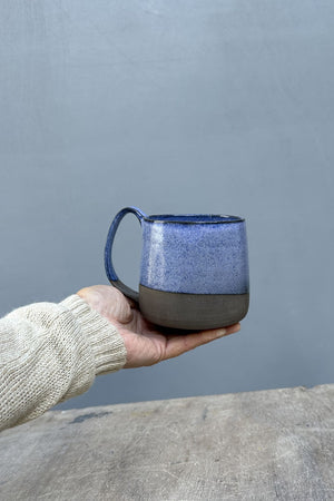 500ml blue mug