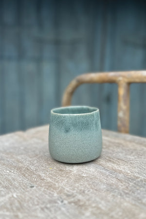 bloesem kopje in teal