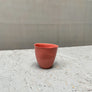 Solid Colors - Colored porcelain - 1 cups - Sober red