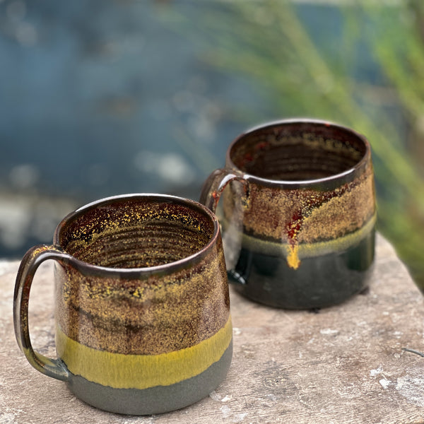 goldstone glaze mugs