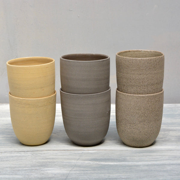 Cafe Lungo Rock cup no handles - Straw
