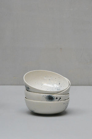 spetter servies wit zwart