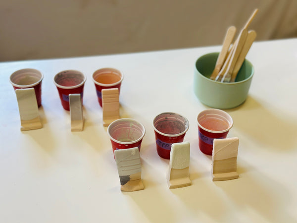 Making Glazes The Basics - Part 1 | Transparant and opaque green, blue & orange gloss....