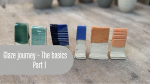 Making Glazes The Basics - Part 1 | Transparant and opaque green, blue & orange gloss....