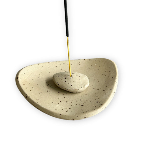 Incense holder - ZenStones - Basic - Yellow Stone