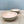 Stone & Color Hand-Thrown Grey Stoneware Bowl in Pastel Pink