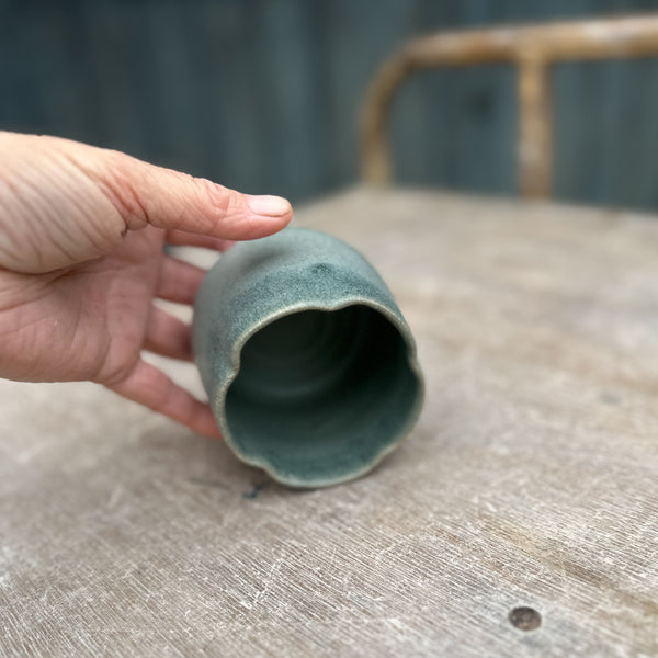 blossom inspired ceramic cup