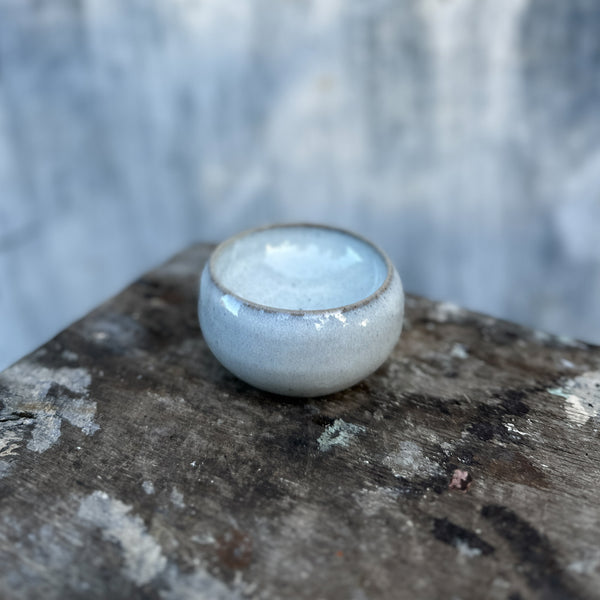 Ceramic jewelry dish - Lunar Voids - Hollow Ceramics in Lunar glaze - Nr.2