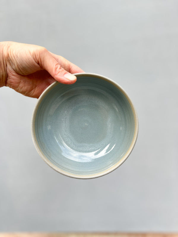 grey ceramic bowl