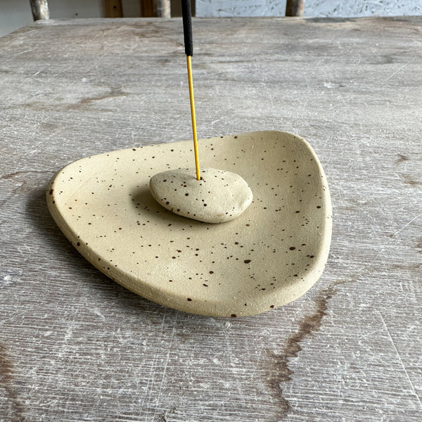 Incense holder - ZenStones - Basic - Yellow Stone