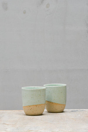 pastel groene kopjes