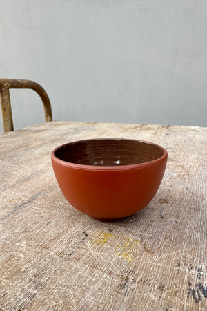 red clay bowl