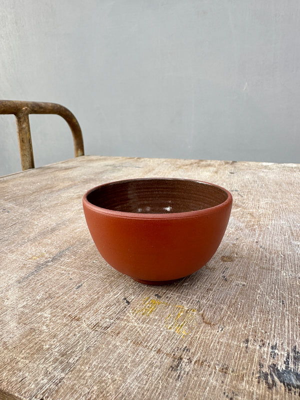 red clay bowl