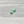 Studs in celadon green porcelain - Bubble.