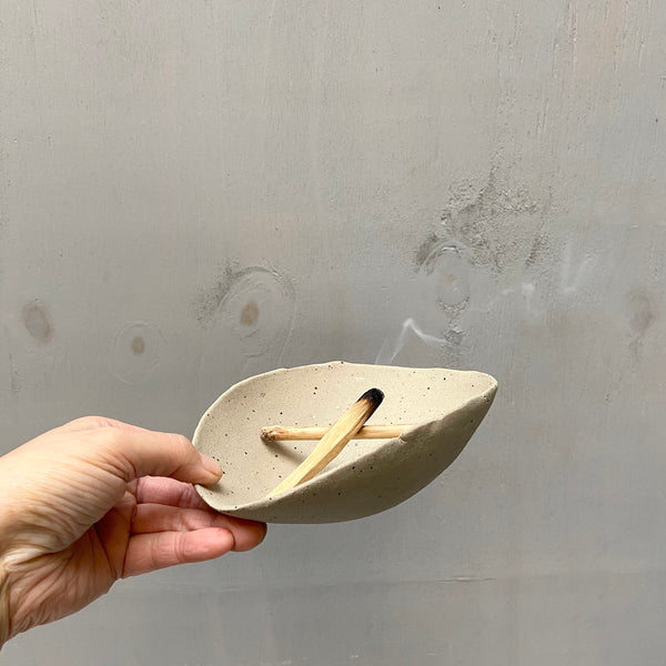 Organic shaped Palo Santo holder - Recycled N+S