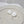 Zeeuwse knot in matt pure superwhite porcelain- unglazed - small sterling earwire